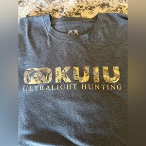 Kuiu Men’s Charcoal Graphic Tee Hunting Size XXL